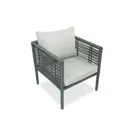 Set de gradina Asir Newyork gri 4 piese picture - 2