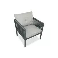 Set de gradina Asir Shangai 3 piese gri picture - 3