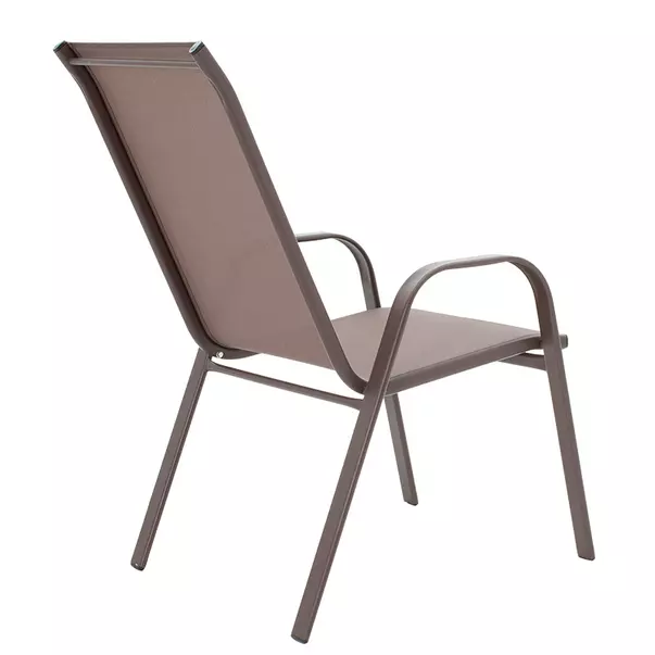 Set de gradina Pakoworld Watson-Calan 3 piese metal cafeniu picture - 6