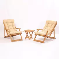 Set pentru gradina Asir My 3 piese maro/crem picture - 9