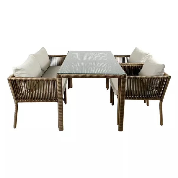 Set pentru gradina maro/alb Asir Vera 5 piese picture - 7