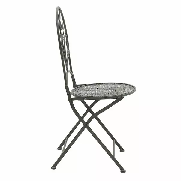 Set pentru gradina Pakoworld Abriel 3 piese metal antracit picture - 4