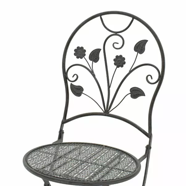 Set pentru gradina Pakoworld Abriel 3 piese metal antracit picture - 6