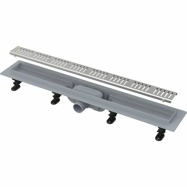 Set rigola pentru dus cu capac Alcadrain APZ10 Simple 55 cm
