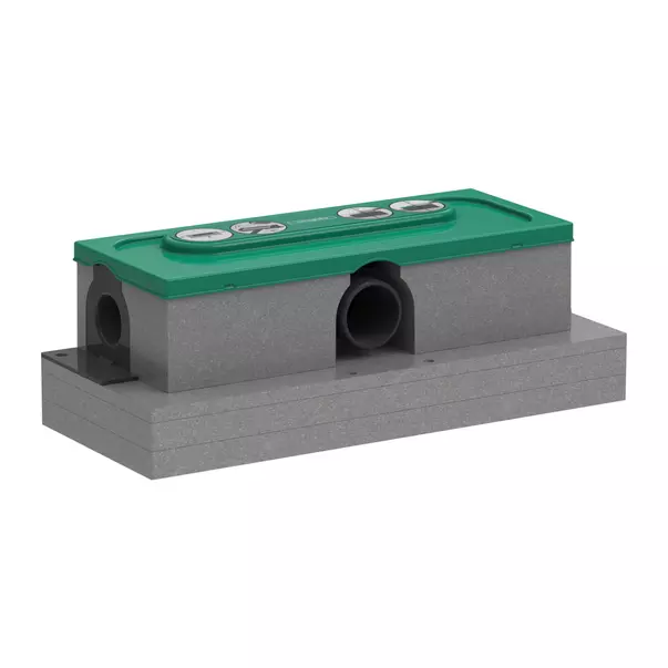 Set rigola pentru dus plus capac Hansgrohe RainDrain Flex ajustabil crom lucios 80 cm picture - 4