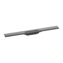 Set rigola pentru dus plus capac Hansgrohe RainDrain Flex ajustabil negru - crom periat 80 cm picture - 5