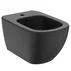 Set vas wc cu capac softclose si bideu suspendat Ideal Standard Tesi Aquablade negru mat Silk Black - 9