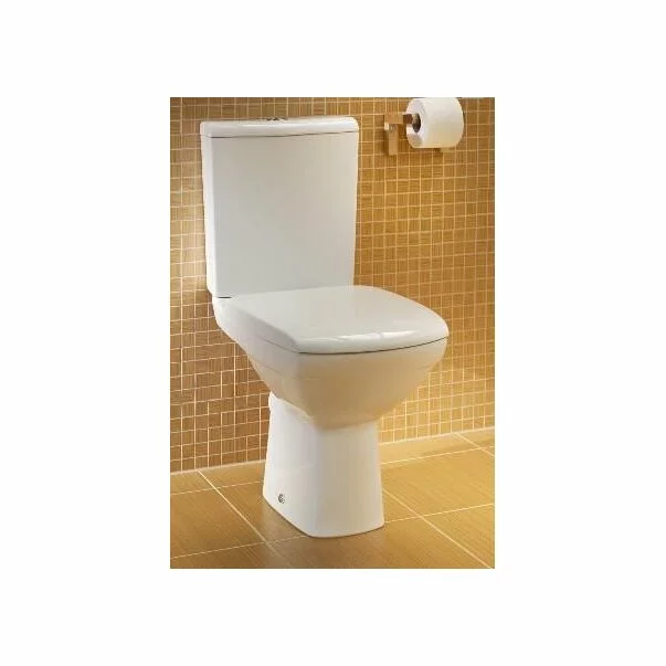 Set vas WC pe pardoseala Cersanit Carina New Clean On cu rezervor si capac inchidere lenta picture - 5
