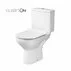 Set vas WC pe pardoseala Cersanit City New Clean On cu rezervor si capac inchidere lenta picture - 1