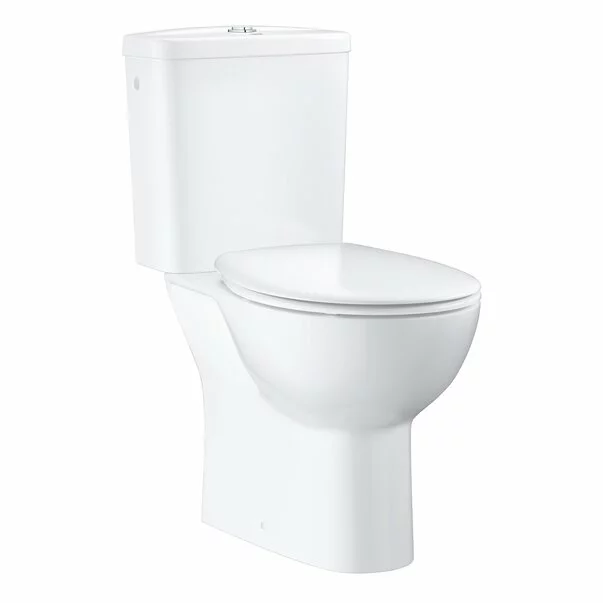 Set vas WC pe pardoseala Grohe Bau Ceramic Rimless cu rezervor asezat si capac softclose picture - 3