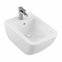 Set vas wc si bideu suspendat Villeroy&Boch Venticello Direct Flush cu capac slim soft close picture - 8