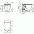 Set vas wc suspendat cu capac softclose si bideu suspendat Ideal Standard Tesi picture - 4