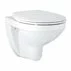 Set vas wc suspendat Bau Ceramic cu capac Bau Ceramic fix - 1