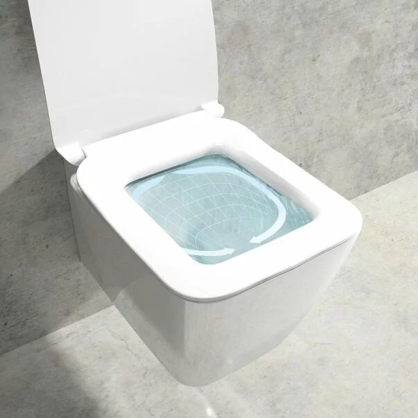 Set vas wc suspendat cu capac slim soft close Ideal Standard Strada II AquaBlade picture - 3