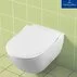 Set vas wc suspendat cu capac slim soft close Villeroy&Boch Subway - 1