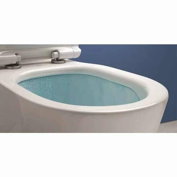 Set vas wc suspendat cu capac softclose si bideu suspendat Ideal Standard Connect Air Aquablade picture - 9