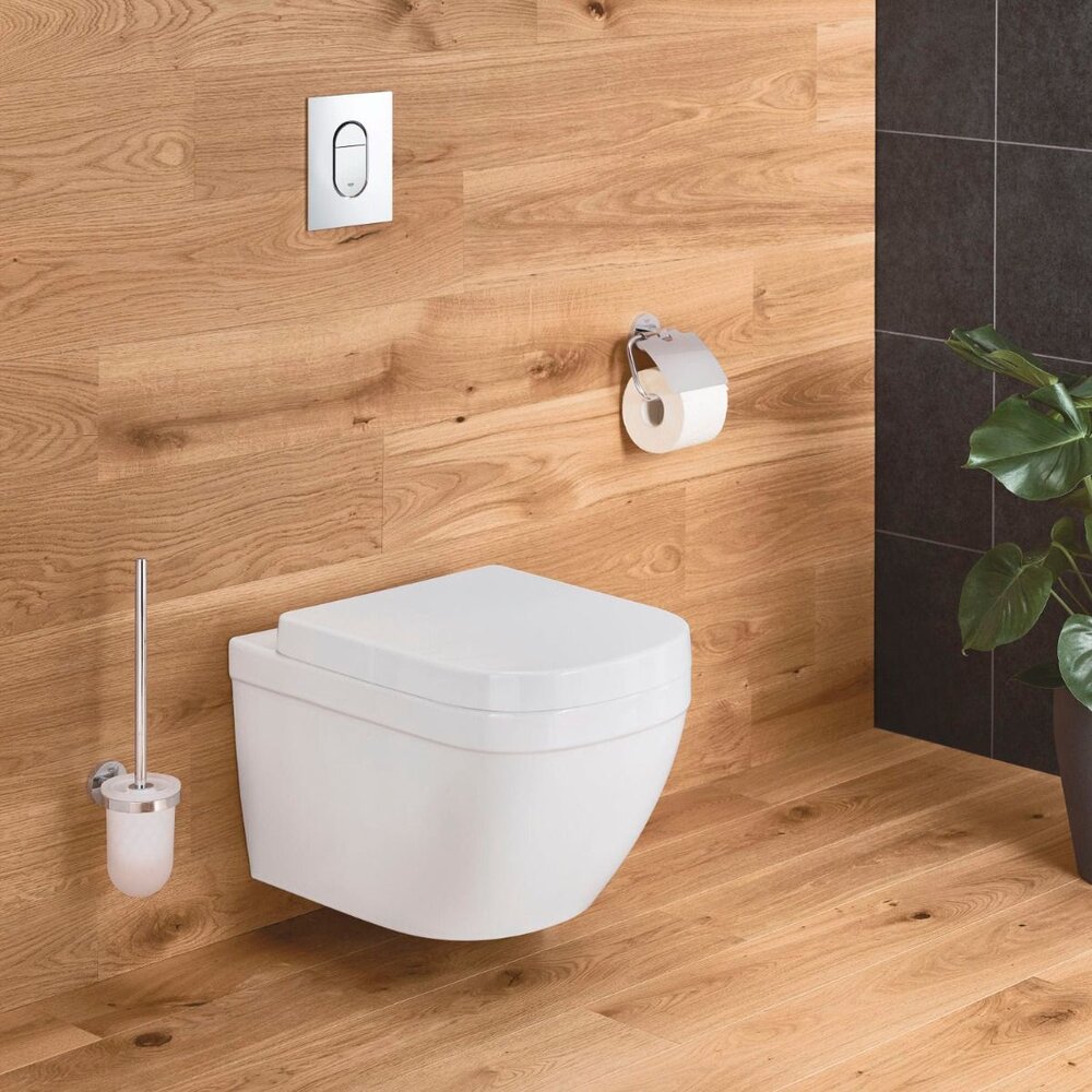 Set vas wc suspendat Grohe Euro Ceramic Rimless Triple Vortex si capac softclose Grohe imagine 2022