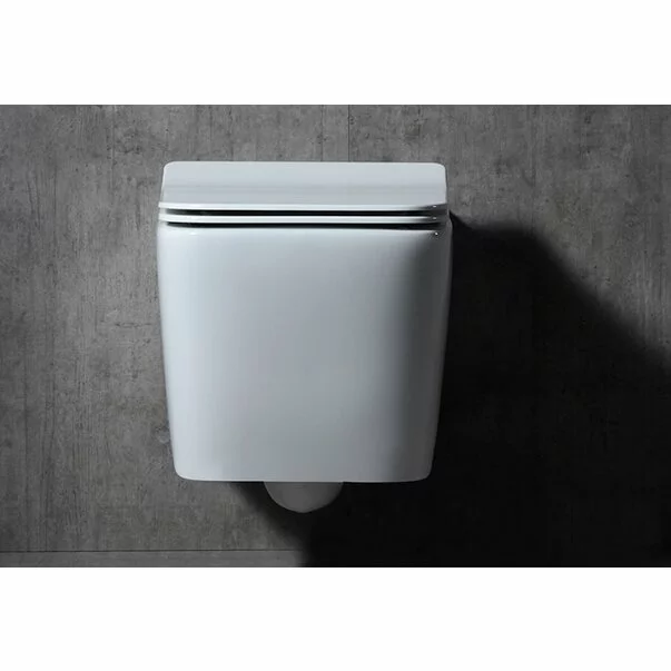 Set vas wc suspendat Rea Ramon rimless capac softclose picture - 7