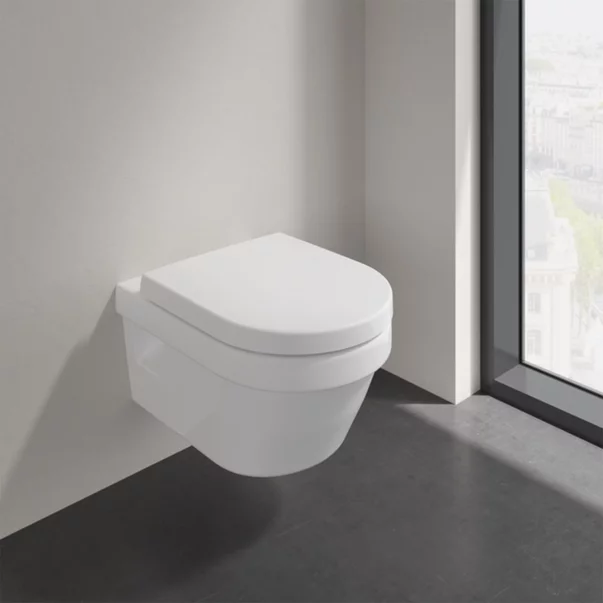 Set vas WC suspendat Villeroy&Boch Architectura rimless alb cu capac softclose picture - 2