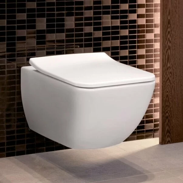 Set vas wc suspendat Villeroy&Boch Venticello Direct Flush cu capac slim soft close picture - 2