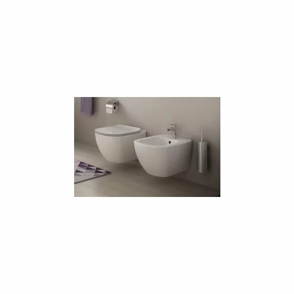 Set vas wc cu capac softclose si bideu suspendat Ideal Standard Tesi AquaBlade picture - 3