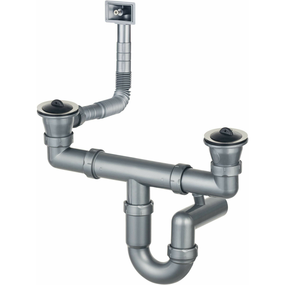 Sifon chiuveta Deante pentru 2 cuve inox Accesorii