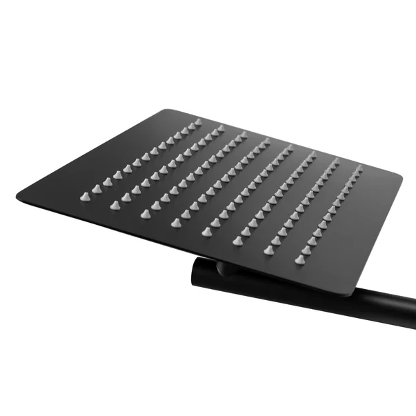 Sistem de dus incastrat Rea Oval negru mat picture - 5