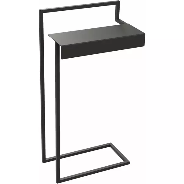 Suport freestanding Deante Mokko cu raft  negru/mat
