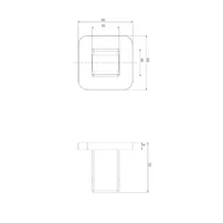 Suport para dus Omnires  negru mat picture - 2