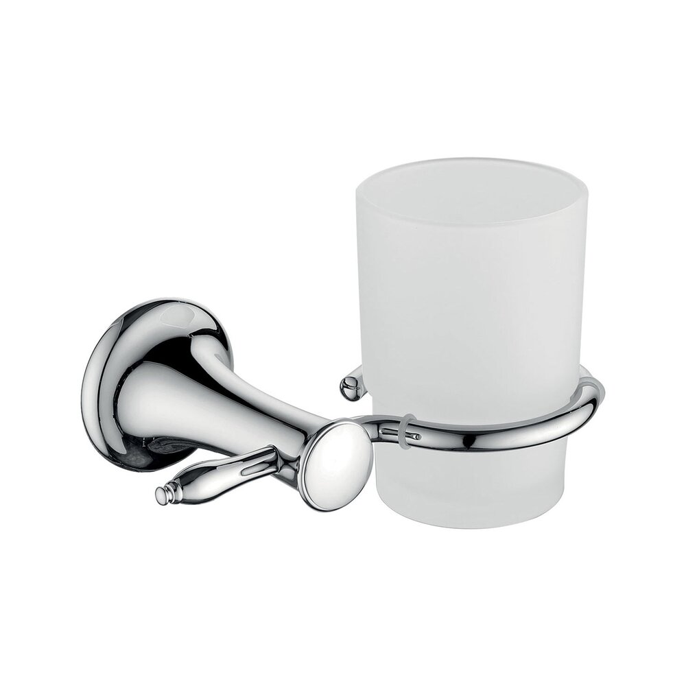 Suport periute de dinti Ferro Retro alb – crom Accesorii