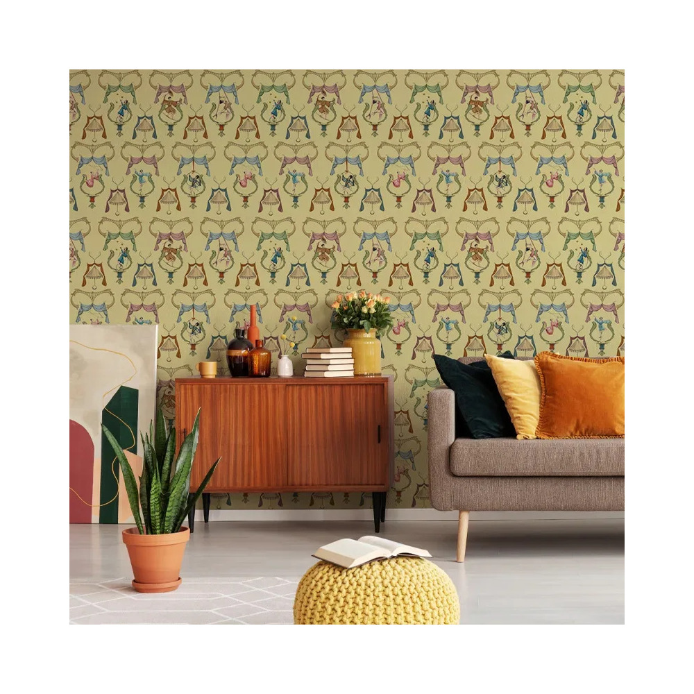 Tapet VLAdiLA Pagliacci (yellow) 520 x 300 cm 300