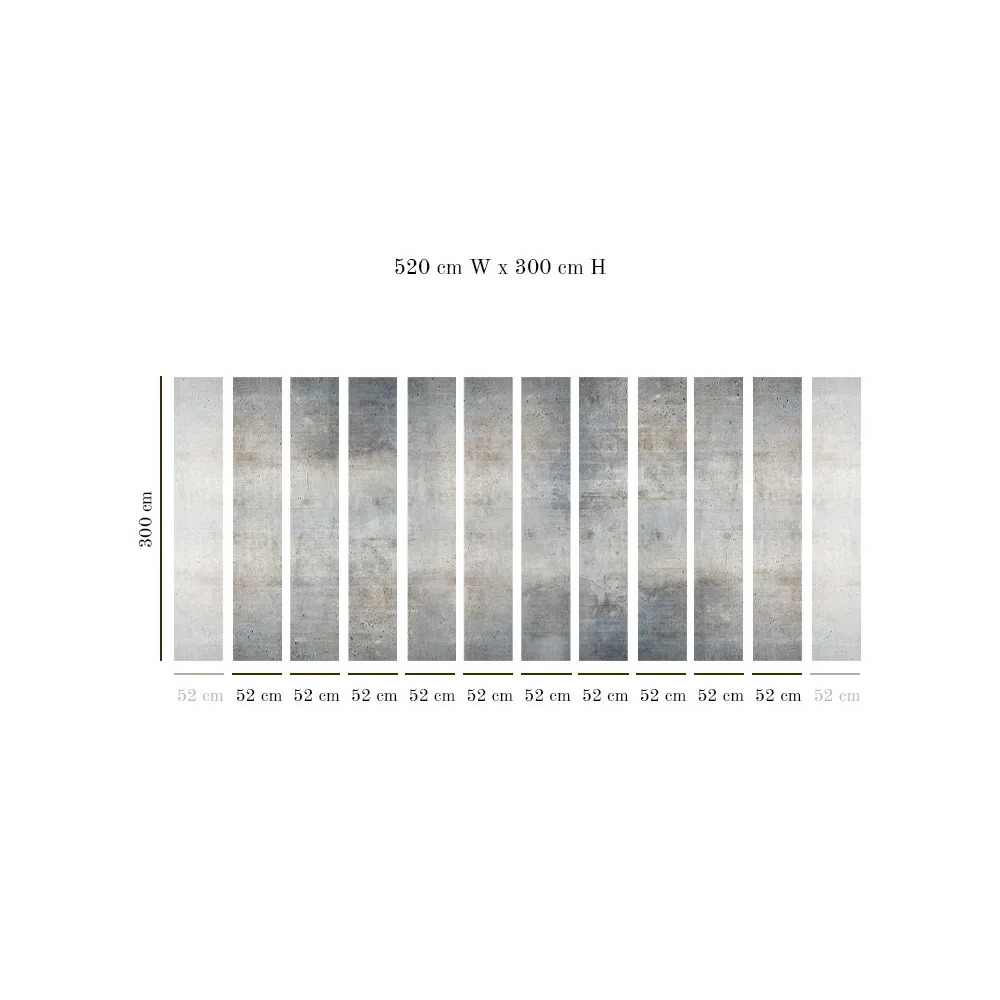 Tapet VLAdiLA Real Concrete 520 x 300 cm 300