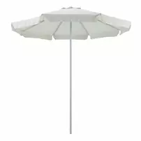 Umbrela de gradina Pakoworld Nagida aluminiu ecru 235x230 cm