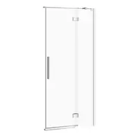 Usa de nisa batanta Cersanit Crea 90 cm sticla 8 mm crom dreapta