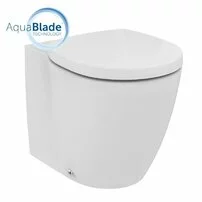 Vas wc pe pardoseala btw Ideal Standard Connect Aquablade pentru rezervor ingropat