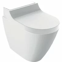 Vas wc pe pardoseala Geberit Aquaclean Tuma Comfort alb cu functie de bideu electric