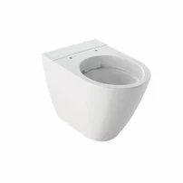Vas wc pe pardoseala Geberit Icon Rimfree fara capac alb cu spalare verticala