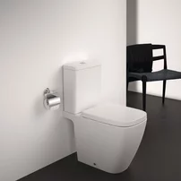 Vas WC pe pardoseala Ideal Standard i.life B alb rimless picture - 2