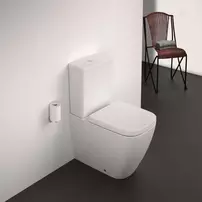 Vas WC pe pardoseala Ideal Standard i.life S BTW rimless alb lucios picture - 1