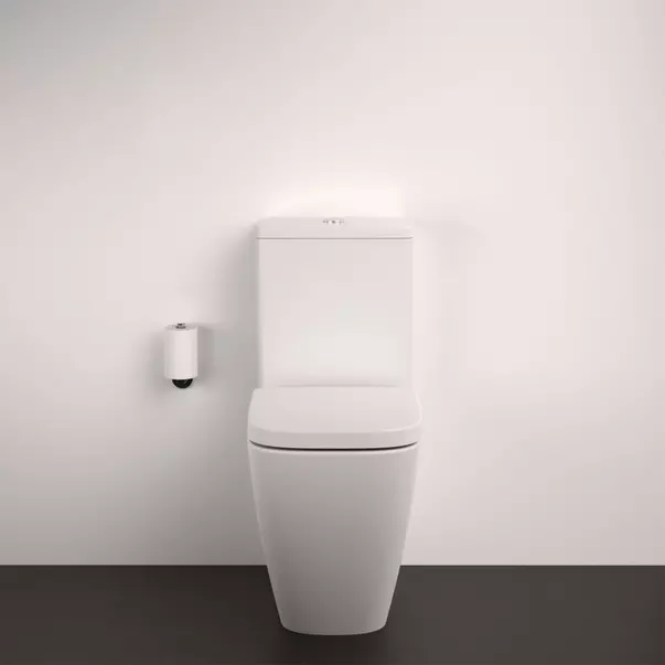 Vas WC pe pardoseala Ideal Standard i.life S BTW rimless alb lucios picture - 3