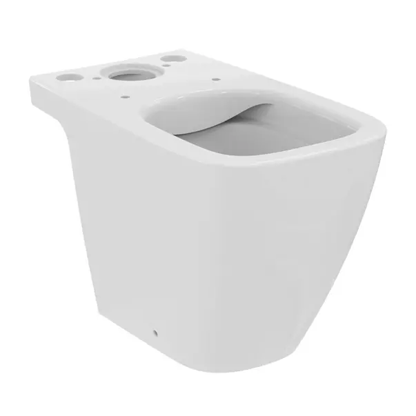 Vas WC pe pardoseala Ideal Standard i.life S Compact rimless alb lucios