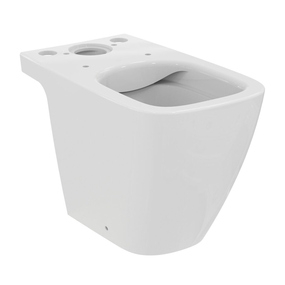 Vas WC pe pardoseala Ideal Standard i.life S Compact rimless alb lucios Ideal Standard imagine 2022
