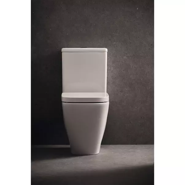 Vas WC pe pardoseala Ideal Standard i.life S Compact rimless alb lucios picture - 6