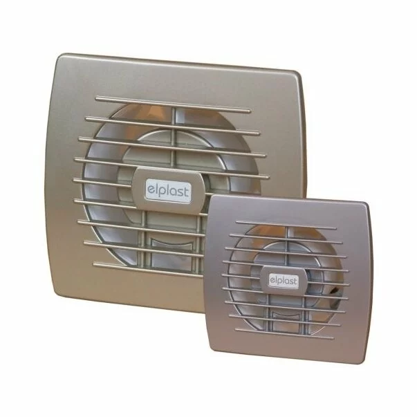 Ventilator de baie 100 mm Elplast EOL 100 B GF masca aurie