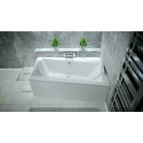 Асиметрична вана Besco Infinity 170x110 см дясна