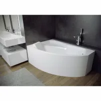 Асиметрична вана Besco Rima 170x110 см лява