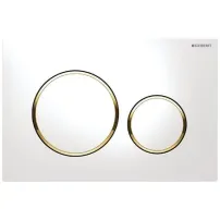 Бутон за активиране Geberit Sigma20 бял/златен