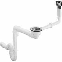 Сифон Hansgrohe D16 10 за гранитна мивка с едно легло