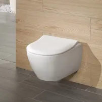 Villeroy&Boch Subway 2.0 DirectFlush комплект за окачване на тоалетна чиния с тънък капак с плавно затваряне