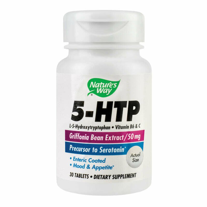 5-HTP, Nature`s Way, 30 tablete, Secom